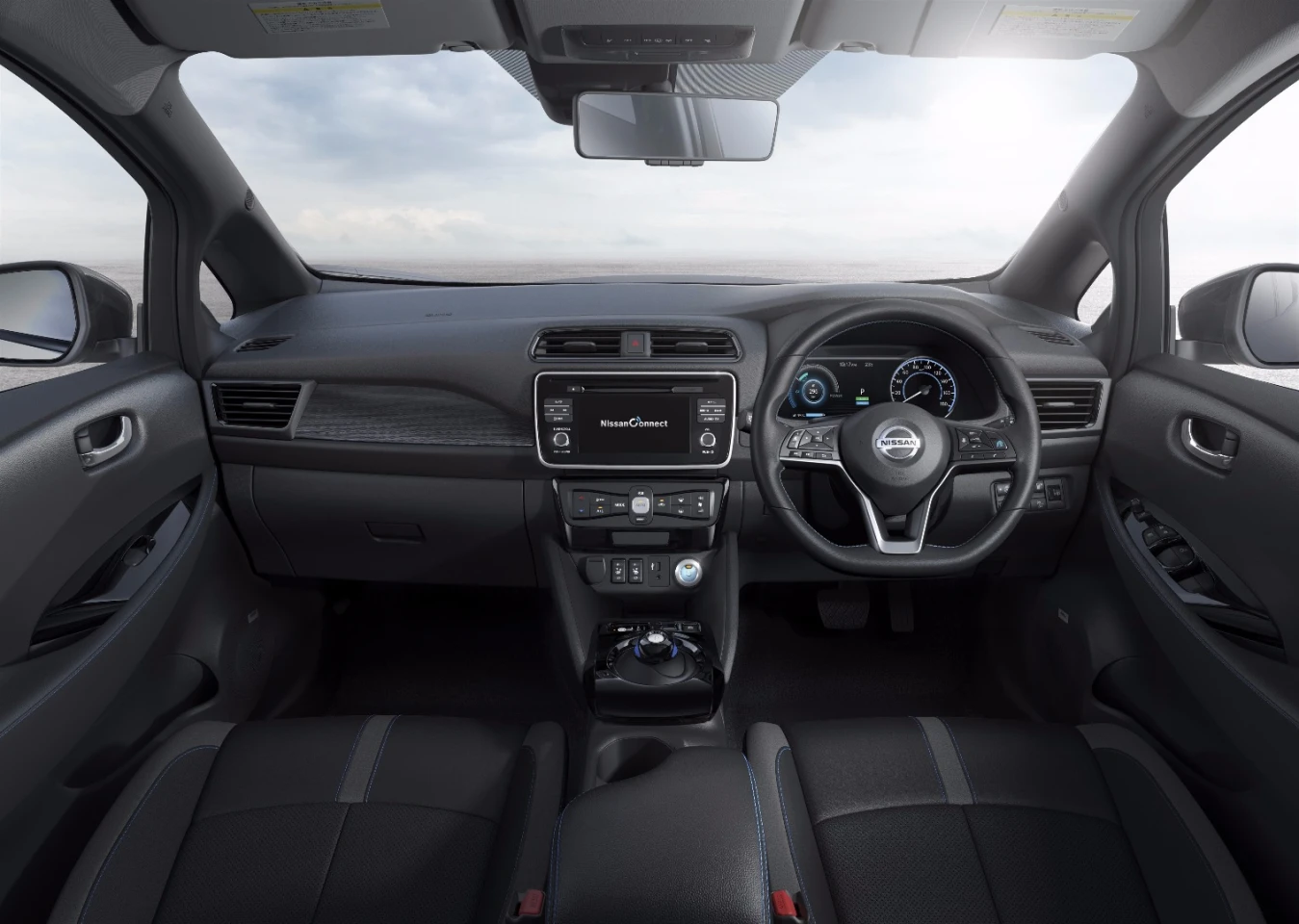 Behind the wheel of the new Nissan Leaf