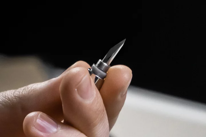 Even though it's super-small, its makers say the Slash is comfortable to use