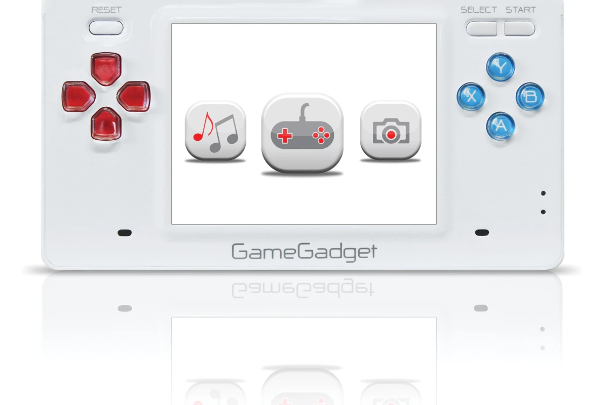 The GameGadget is a mobile gaming console designed for classic games titles