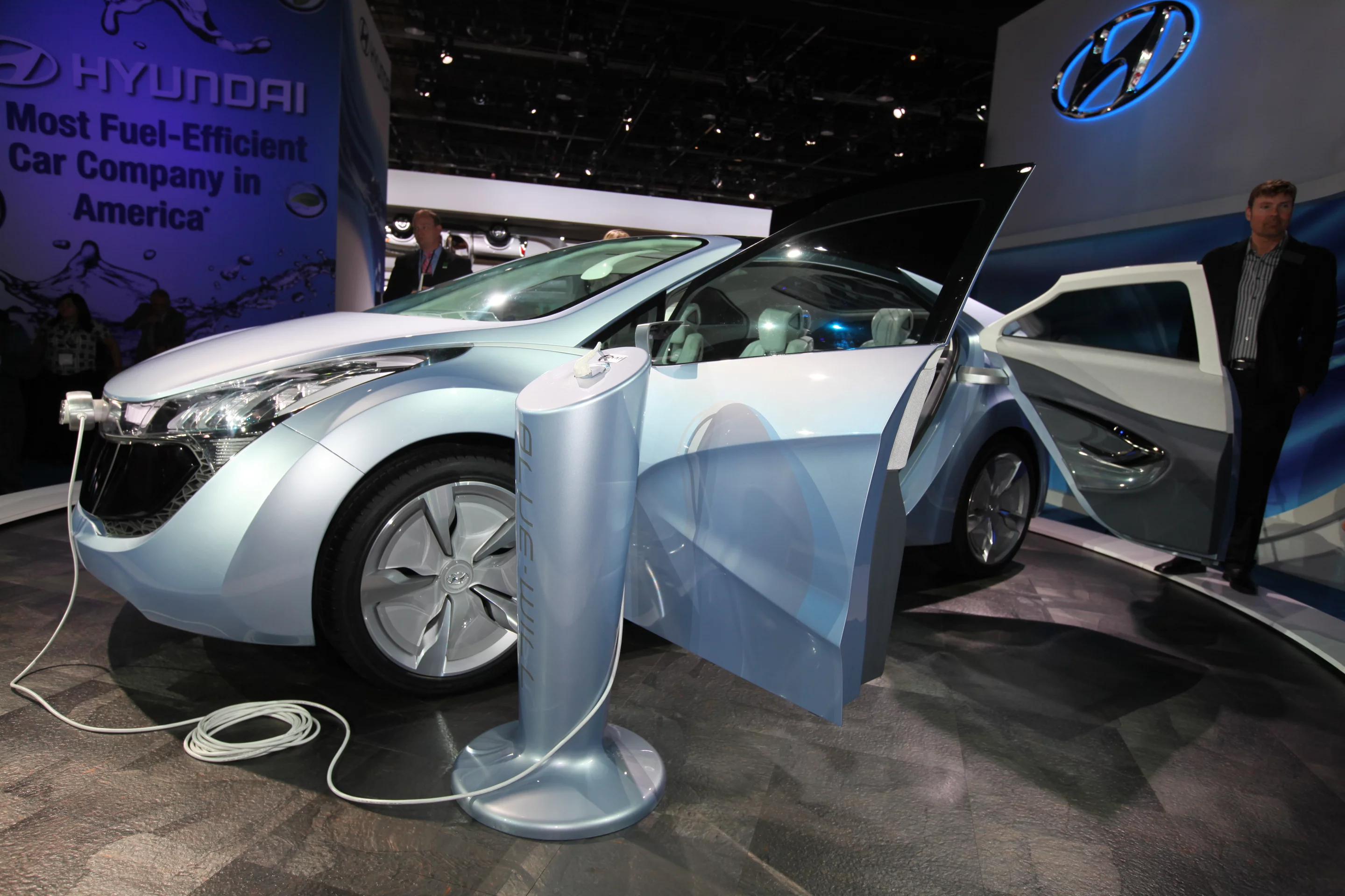 Hyundai's Blue Will plug-in hybrid concept.