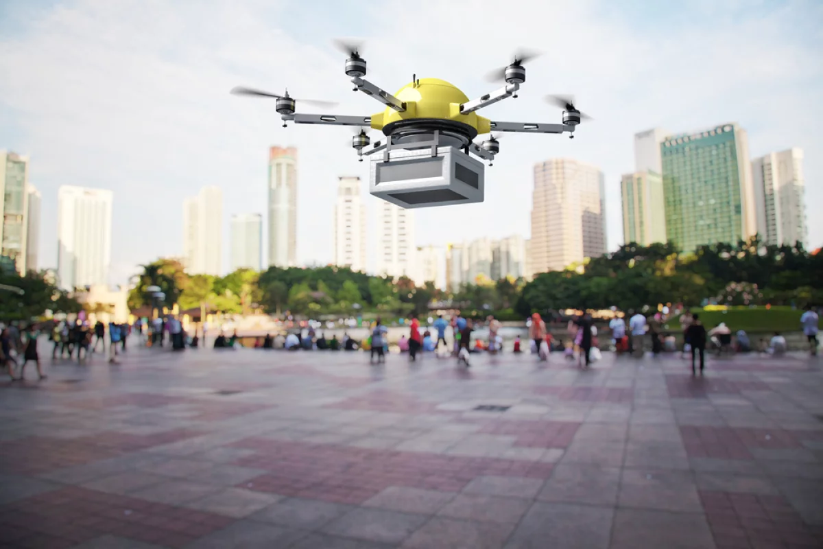 Amazon has been granted permission to test delivery drones outdoors in the US (Image: Shutterstock)