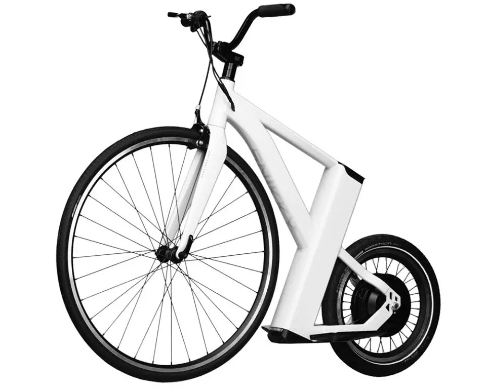 The SnikkyBike's short wheelbase lets it stay nimble and maneuverable, as it needs to be in urban environments