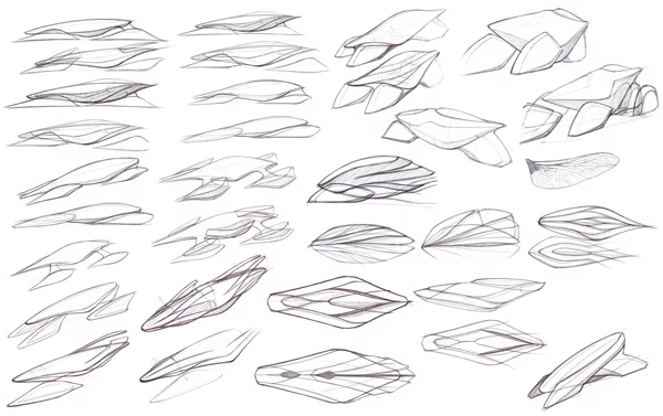 The Autonomo concept design process. (Image: Charles Rattray)