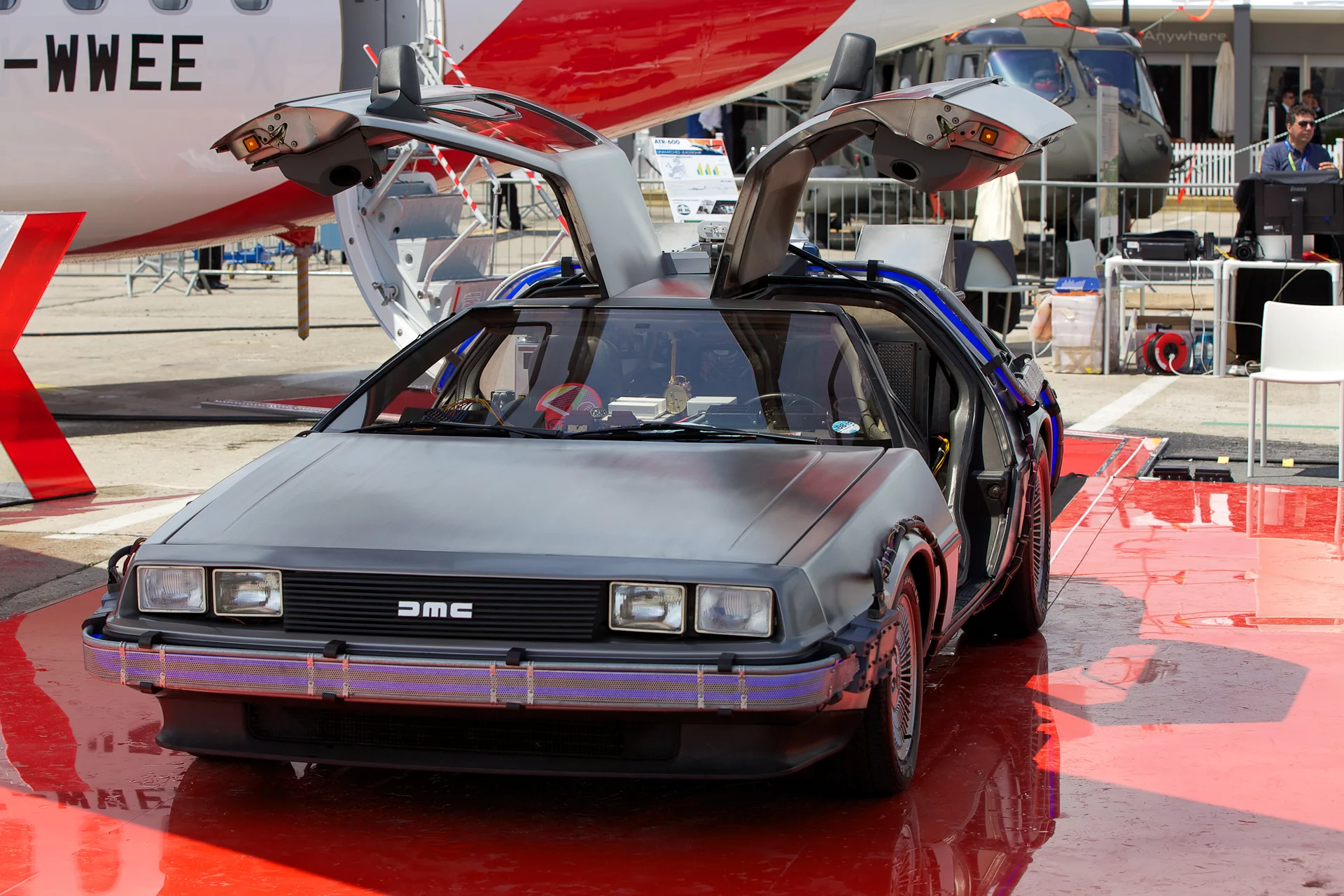 The famous DeLorean time machime (Photo: Noel McKeegan/Gizmag)