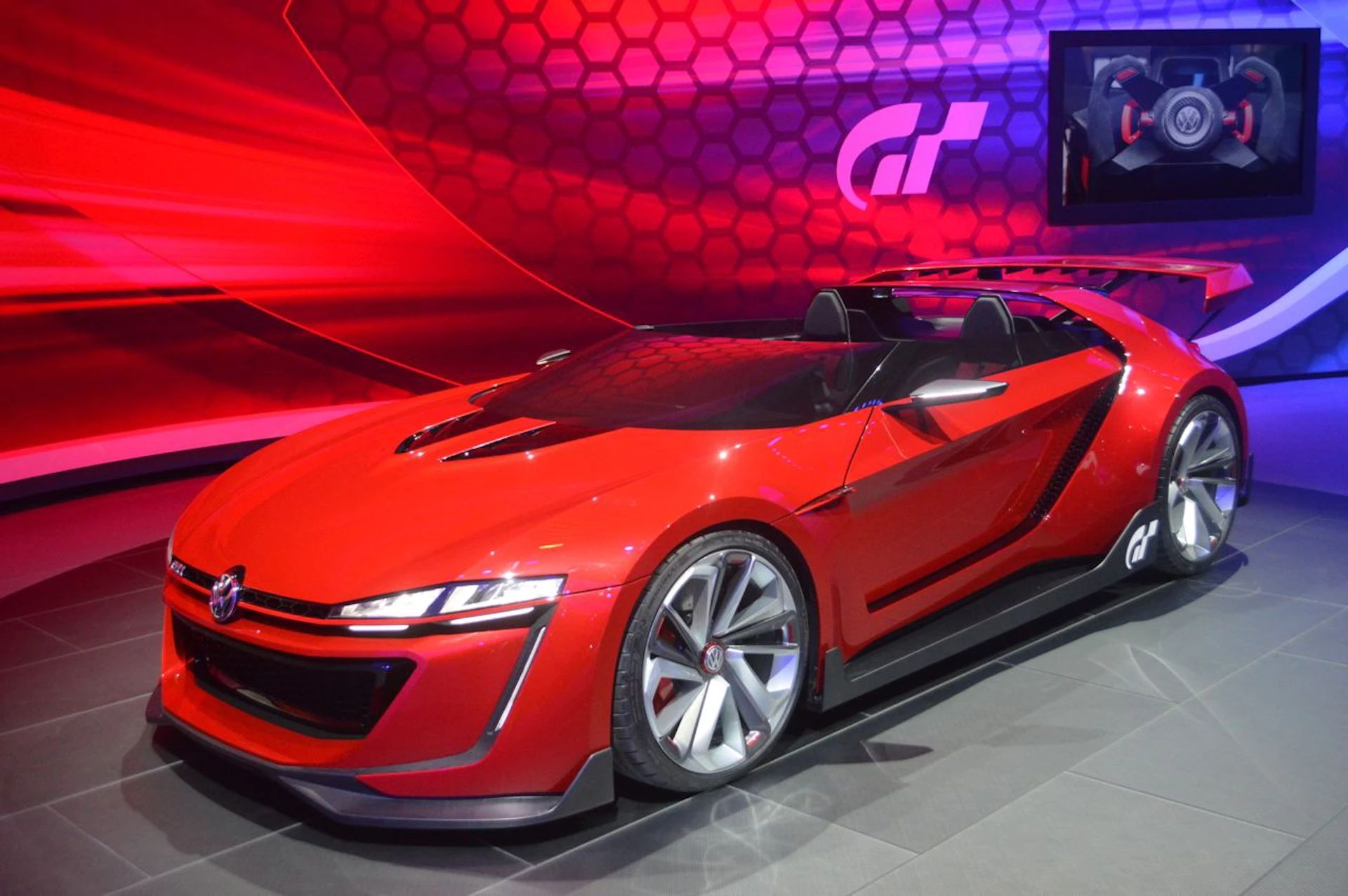 Volkswagen shows the GTI Roadster in North America for the first time (Photo: C.C. Weiss/Gizmag)