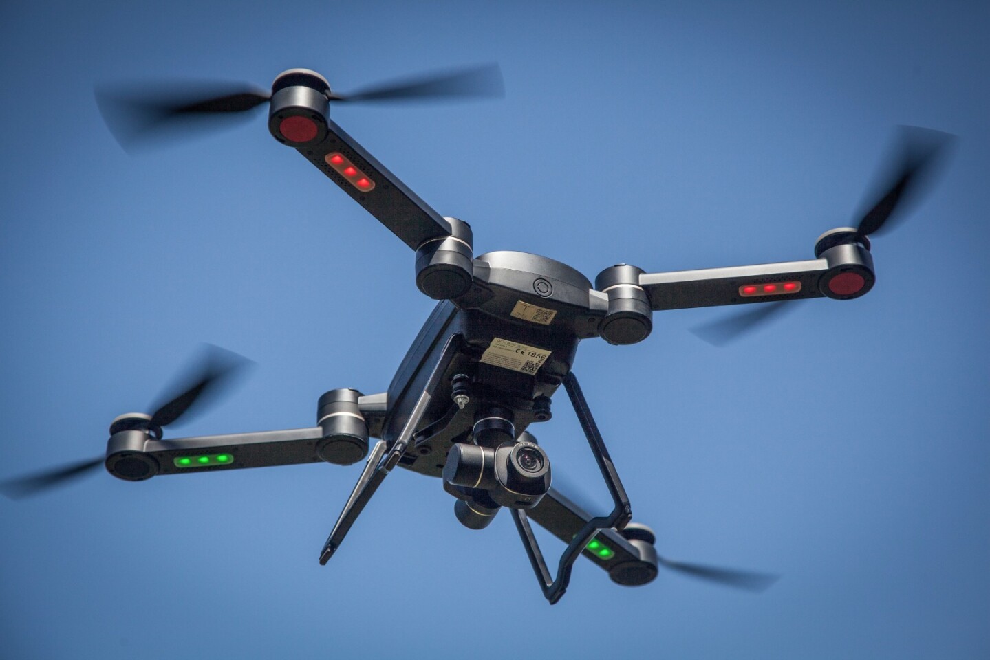 The Premium Byrd drone in action