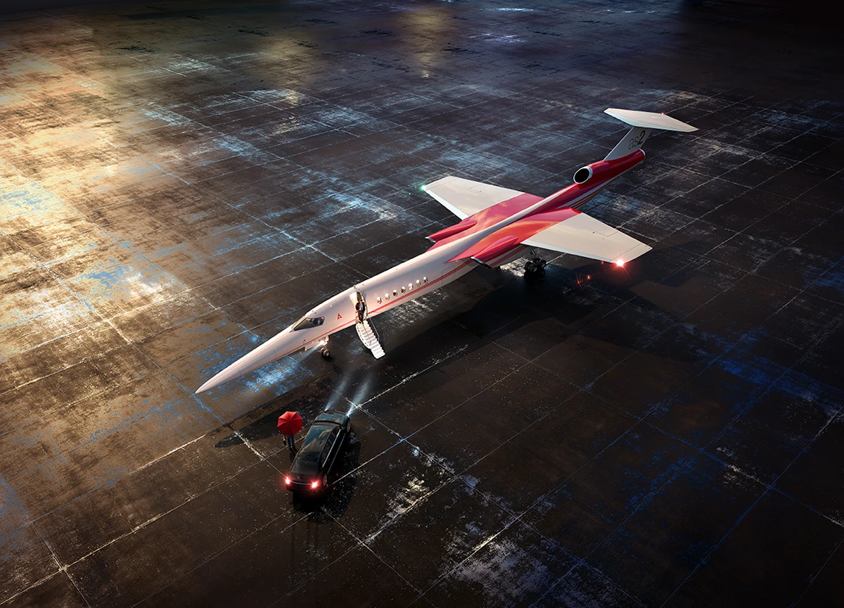 Aerion's AS2 supersonic business jet is going into production in 2023
