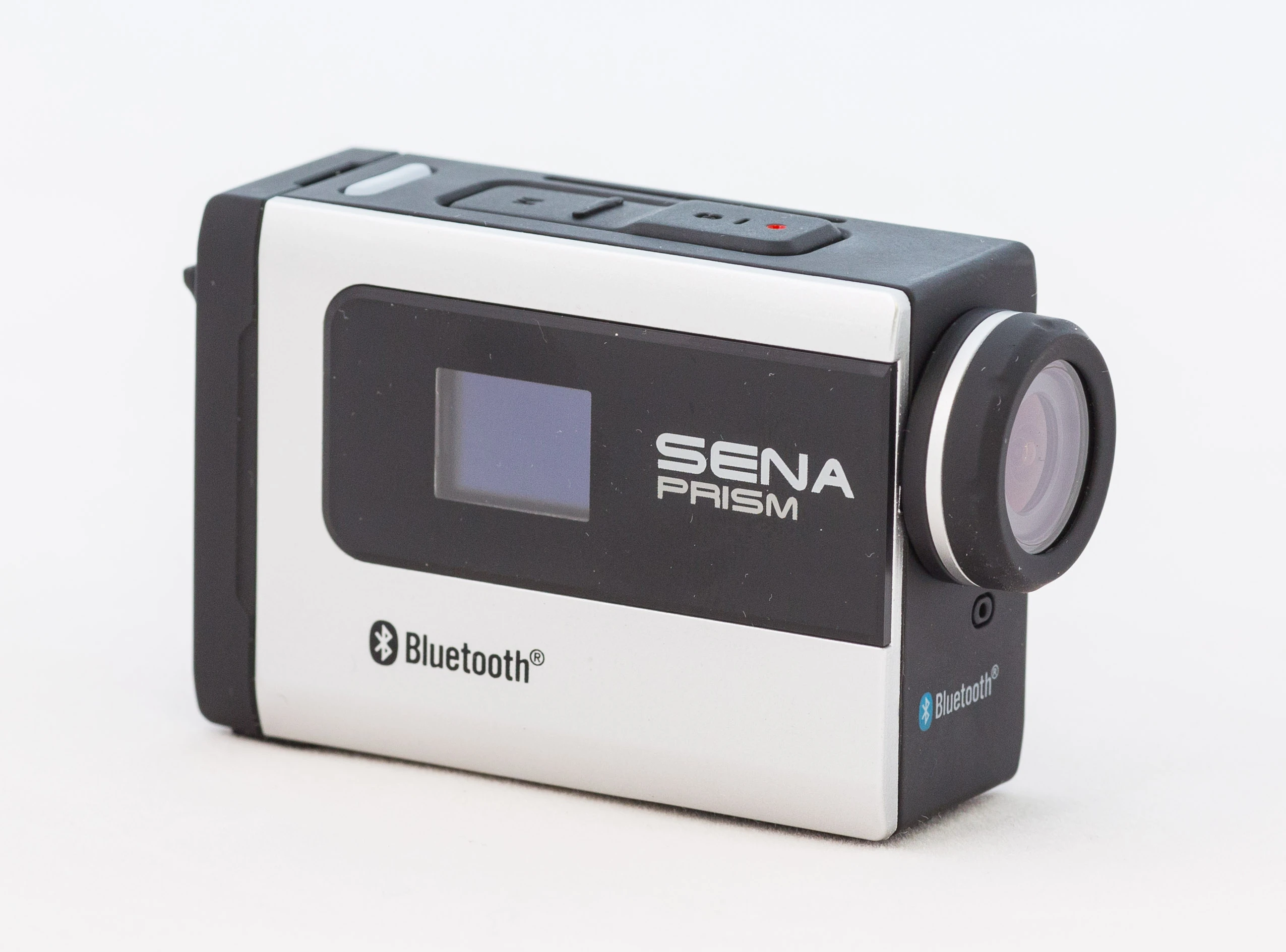 Sena Prism: small screen shows which mode you're in (Photo: Loz Blain/Gizmag.com)