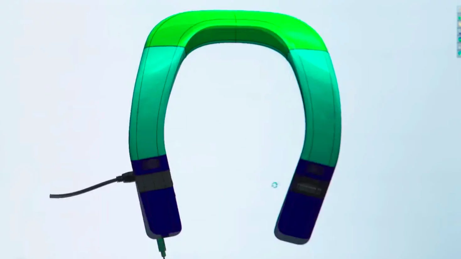 Toyota's Blaid uses inbuilt cameras to detect its surroundings and "recognize" common indoor features