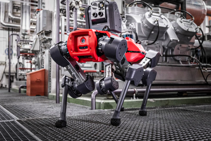 ETH Zurich's ANYmal: a shape-shifting biped/quadruped robot running advanced AI