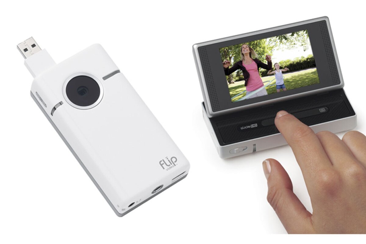 Flip camcorder gets design overhaul with the new SlideHD