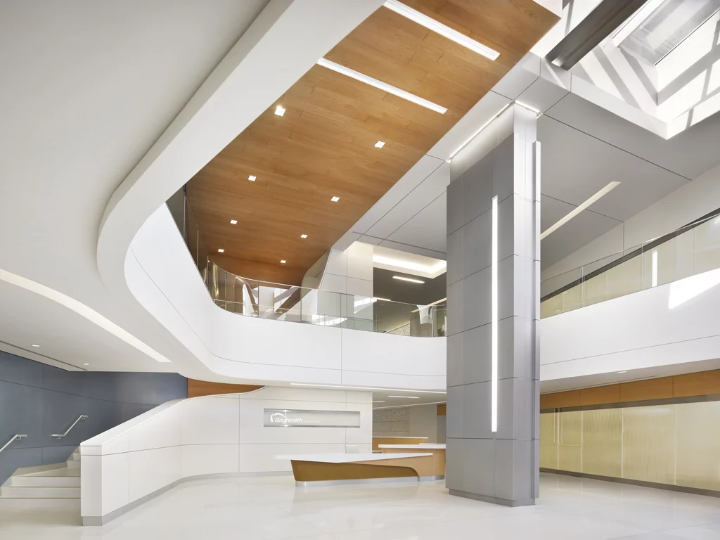 Bayhealth Medical Center by EwingCole, Interior Merit Award Winner (image: Halkin Photography)