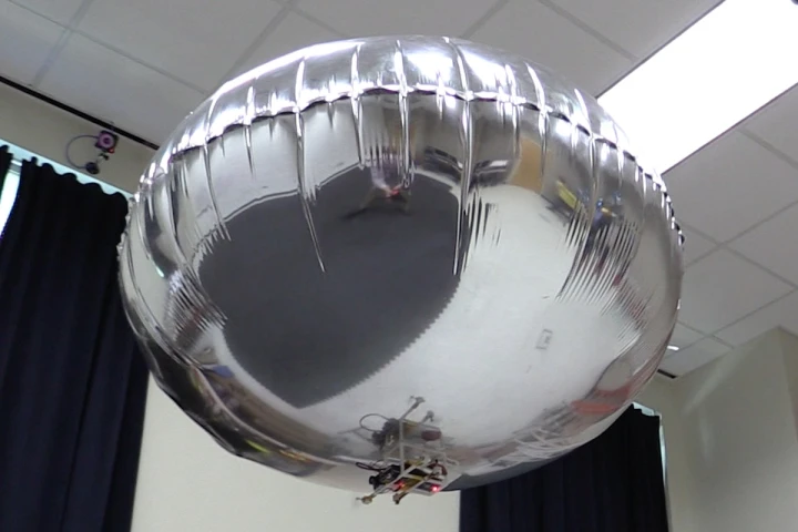 Georgia Tech is developing safer drones, including autonomous blimps that can read faces and gestures