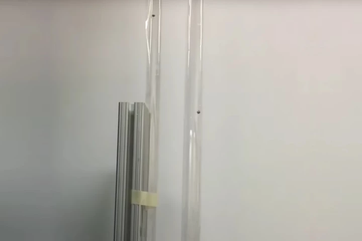 A bulk metallic glass (BMG) ball (left) outbounces its steel cousin