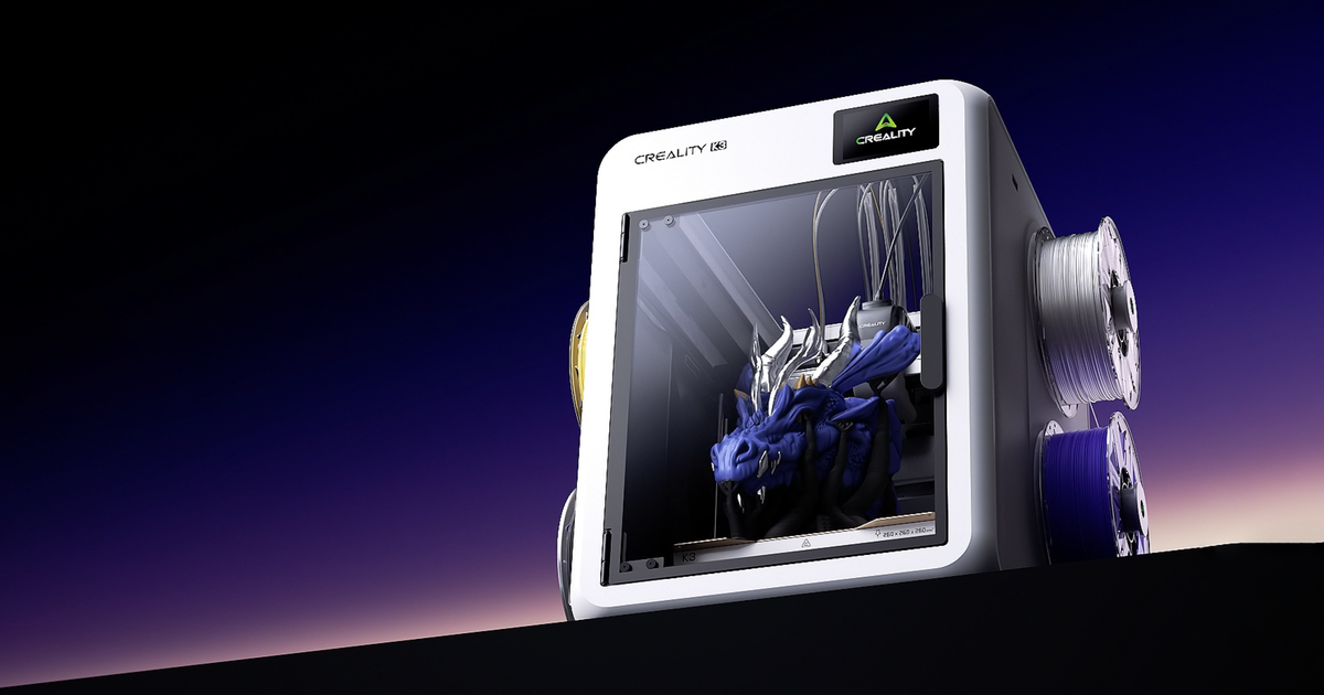 Creality Unveils K3 3D Printer Featuring Rapid Four-Nozzle Switching Mechanism