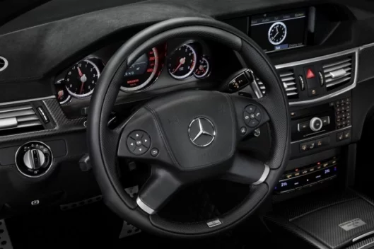 Behind the wheel of the Brabus E V12 “one of ten”