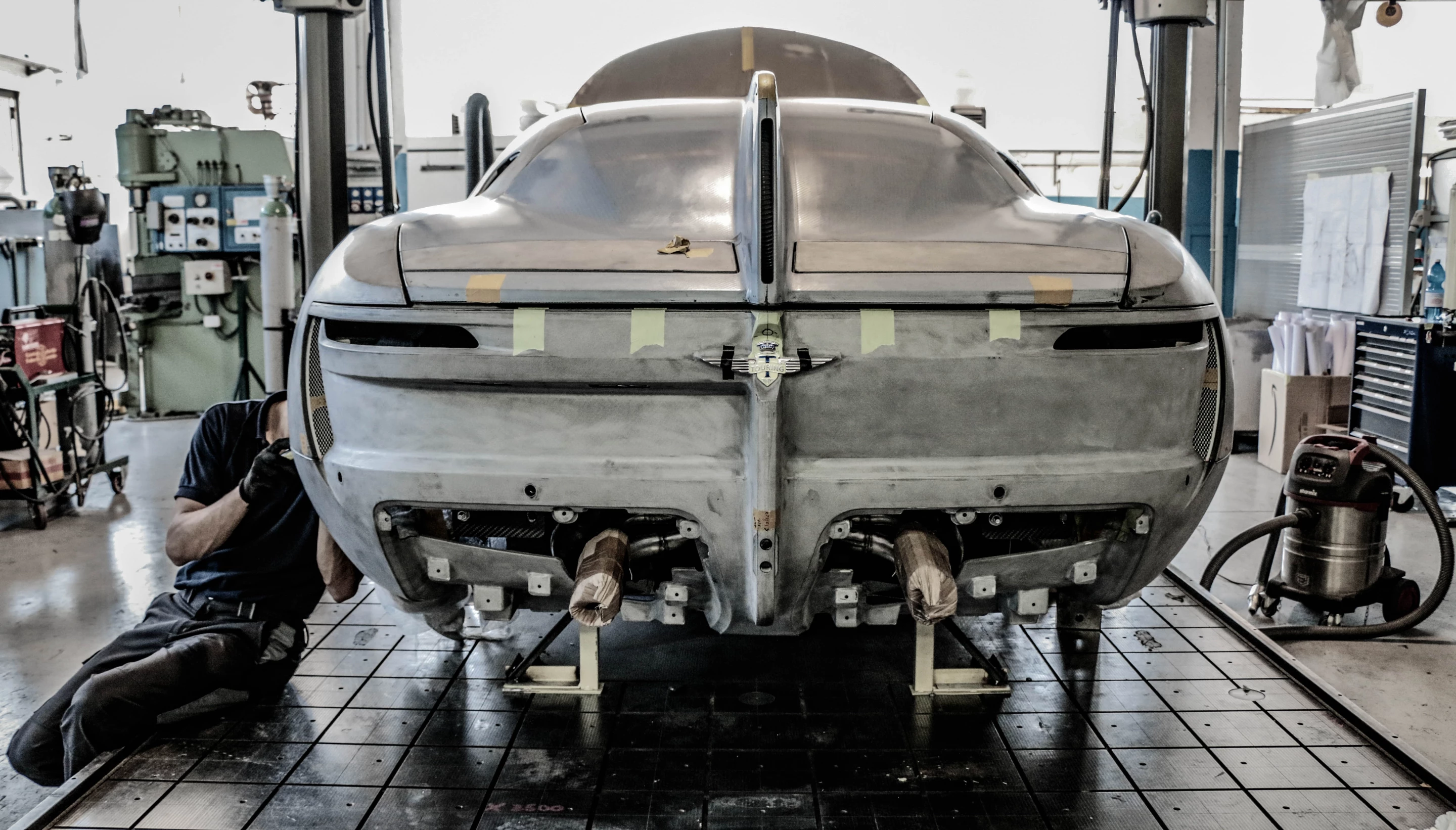 Touring Superleggera Aero 3 in the build