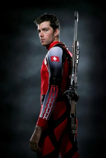 Simon Hallenbarter in the Clima TechFit cross-country suit