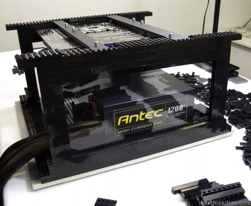 The DIY PC in a LEGO case, by Mike Schropp (Photo: Total Geekdom)