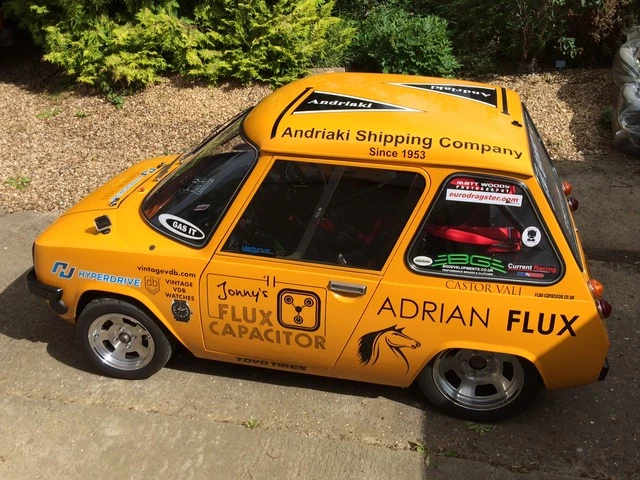 Smith had help from a variety of sponsors and builders, including Adrian Flux insurance