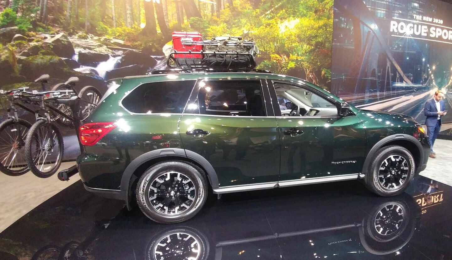 A special edition of the Nissan Pathfinder, a trim level called Rock Creek, adds a lot of content for not a lot of money