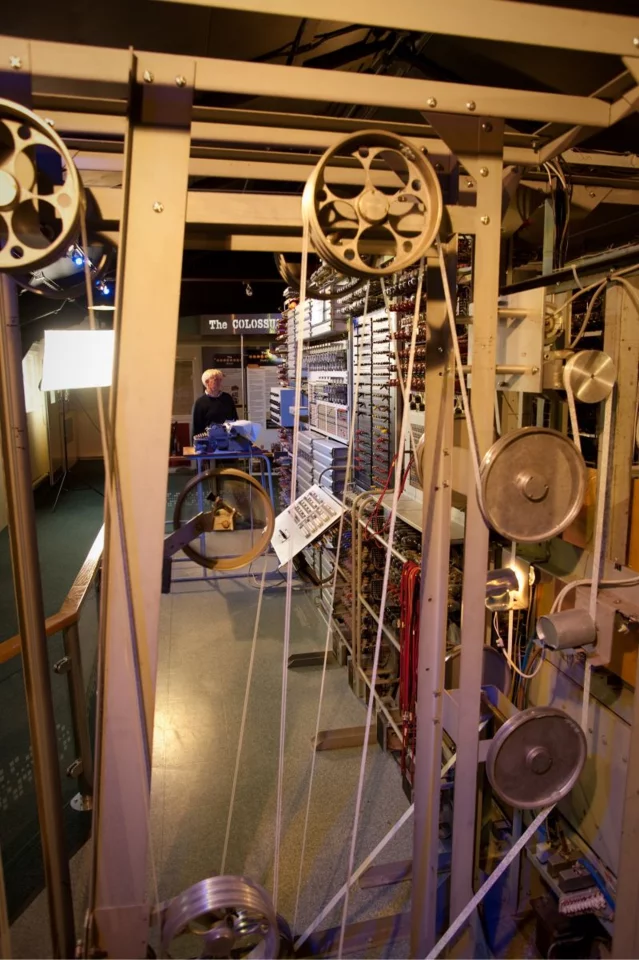 The tape drive of Colossus