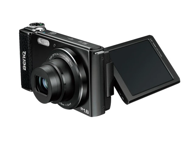 The BenQ G1 is being billed as "the world’s slimmest F1.8 swivel-screen digital camera"
