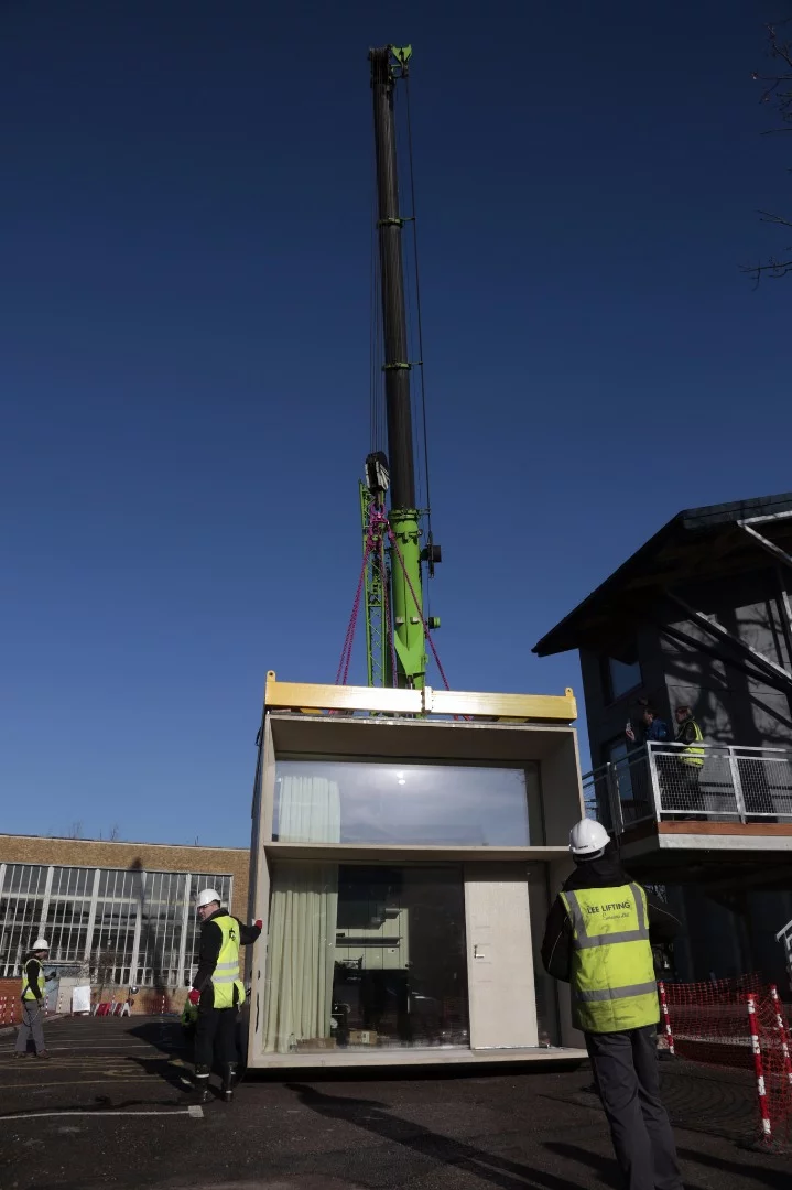 A Koda show home is currently installed in the UK’s BRE Innovation Park