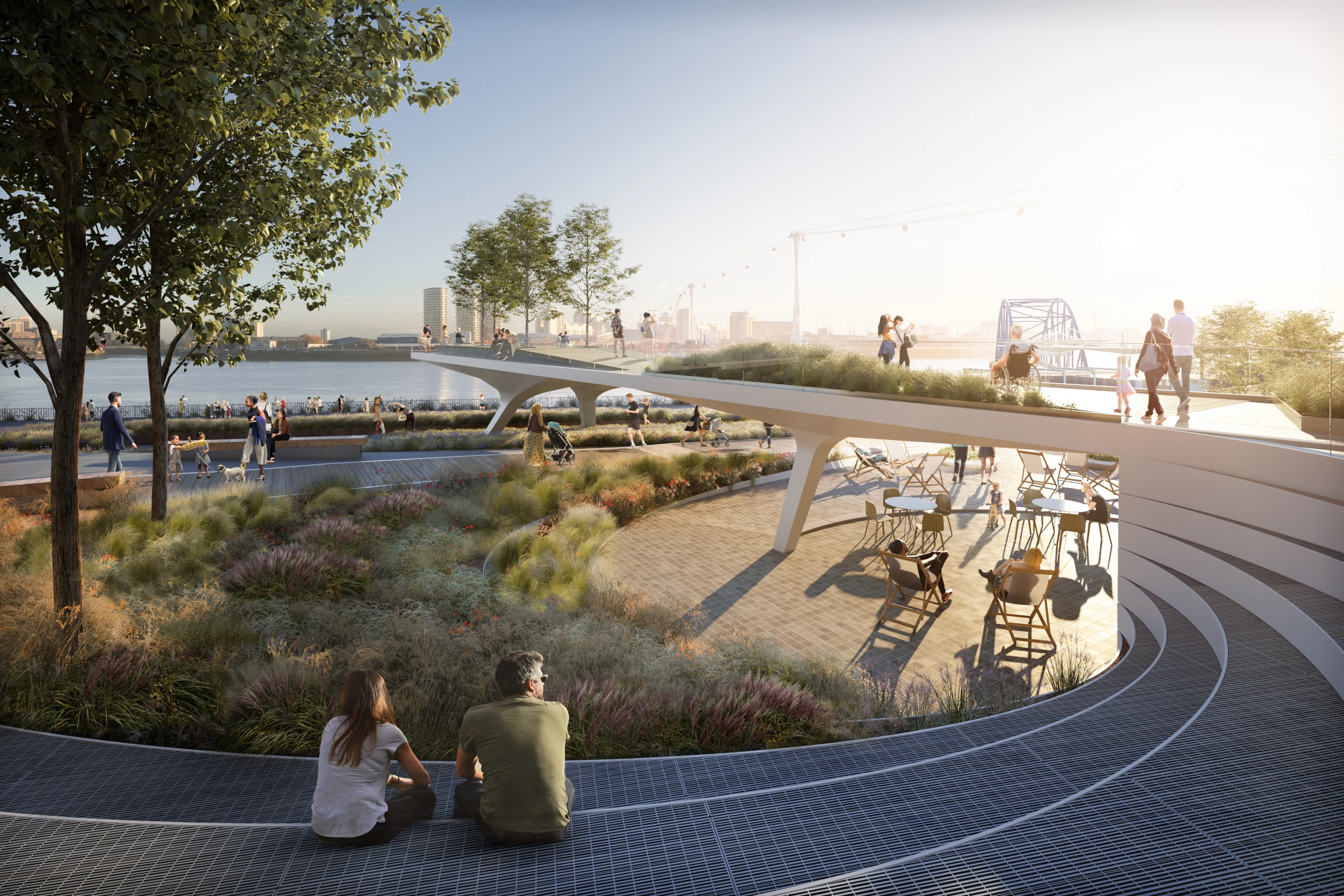 The Tide, designed by Diller Scofidio + Renfro in collaboration with Neiheiser Argyros, will be freely accessible to all