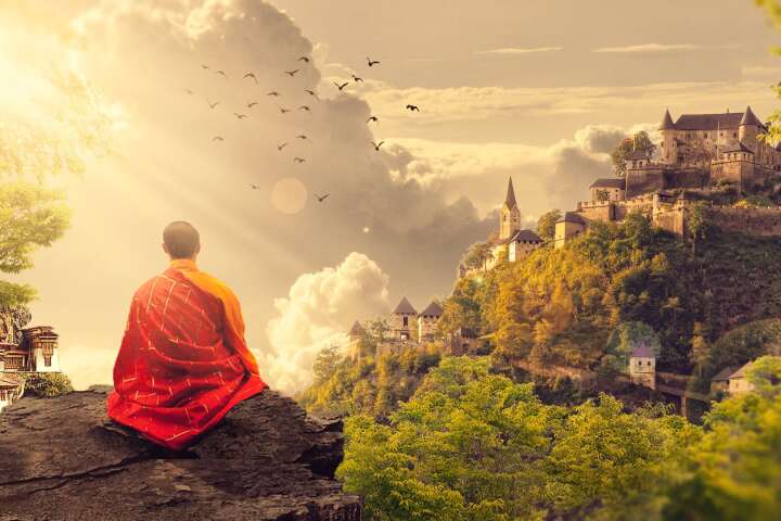 A new study is the first to investigate the gut microbiomes of meditating Tibetan Buddhist monks