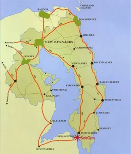 SeaGen location map