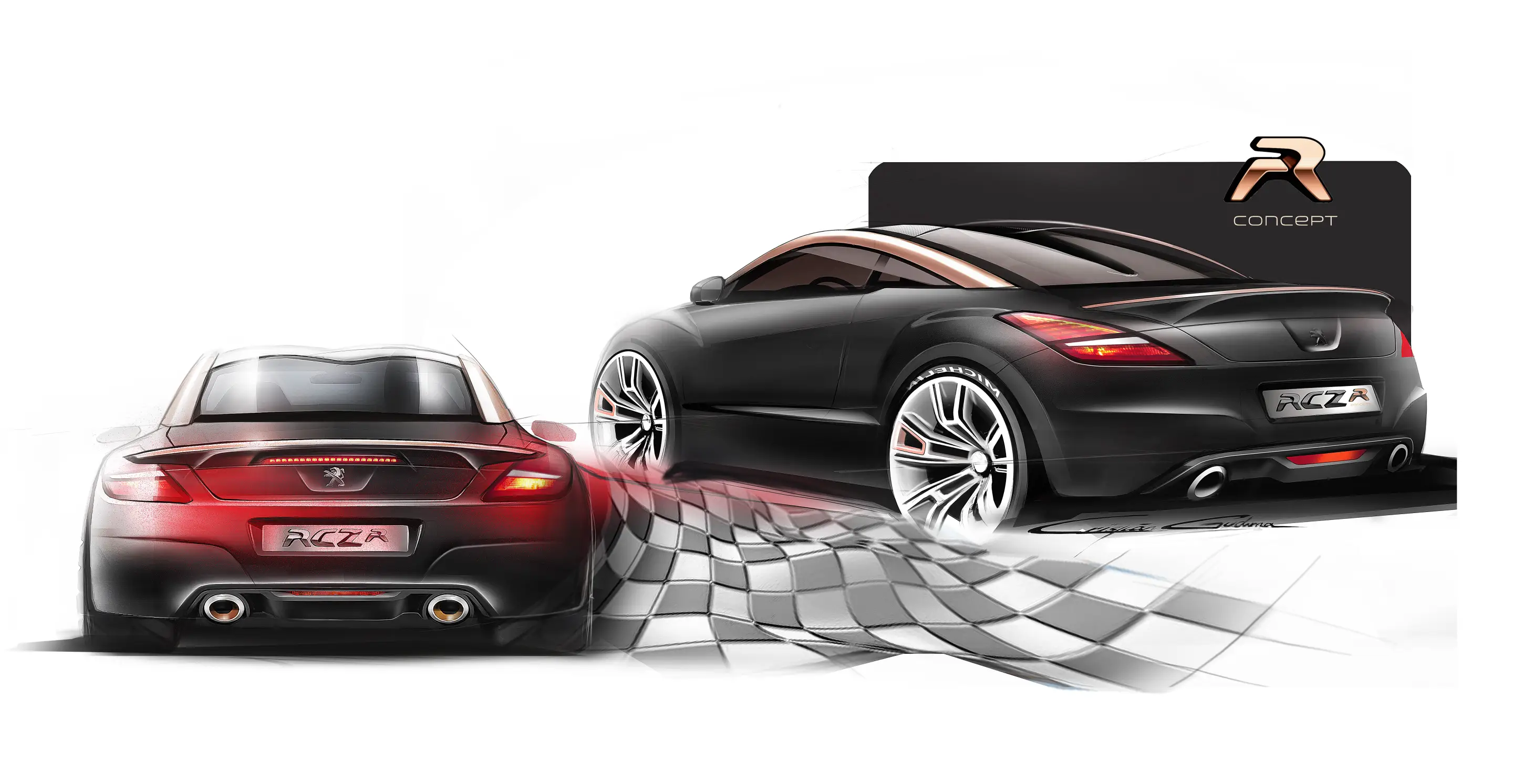The RCZ R concept debuted at last year's Paris Motor Show