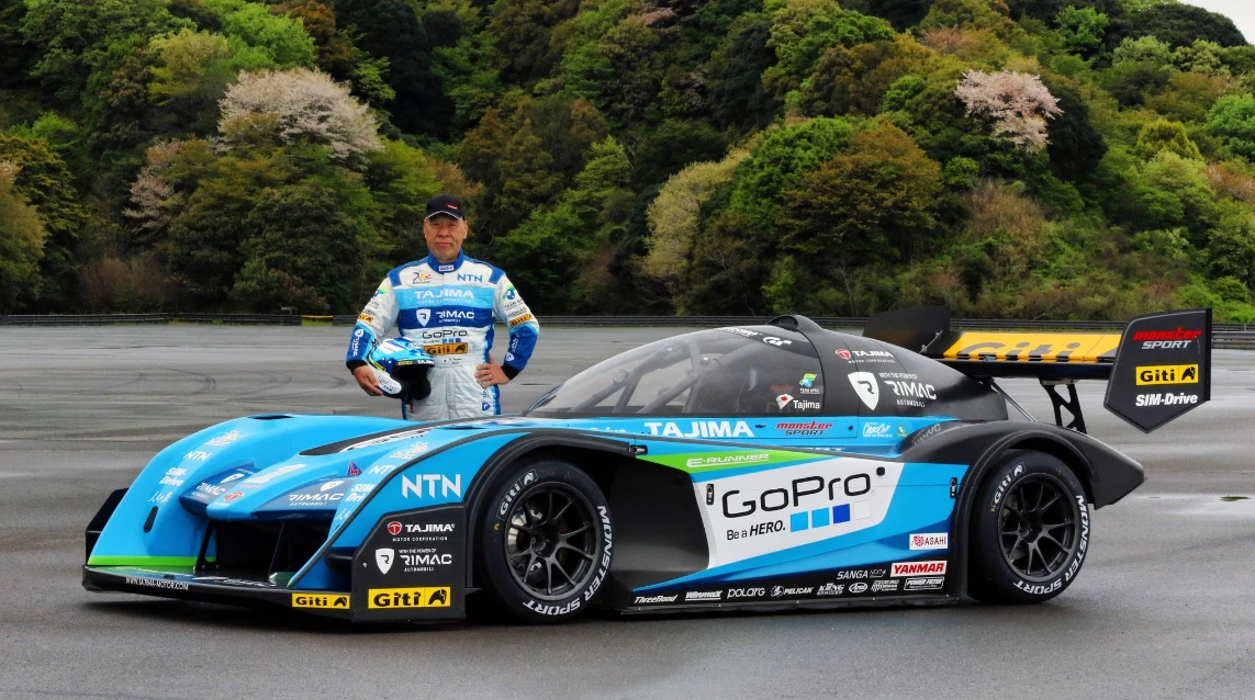 Nobuhiro “Monster” Tajima will climb Pikes Peak with the revised Tajima Rimac E-Runner Concept One