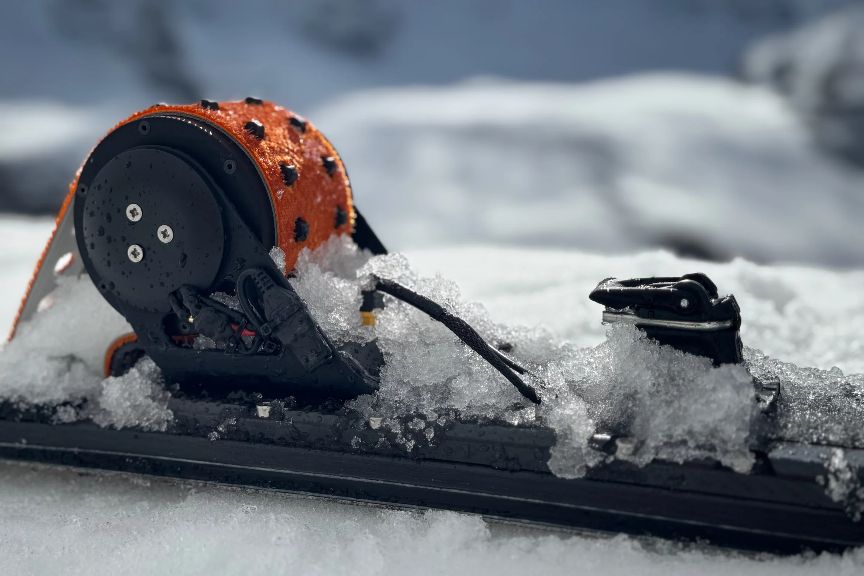 A close look at one of the motor units