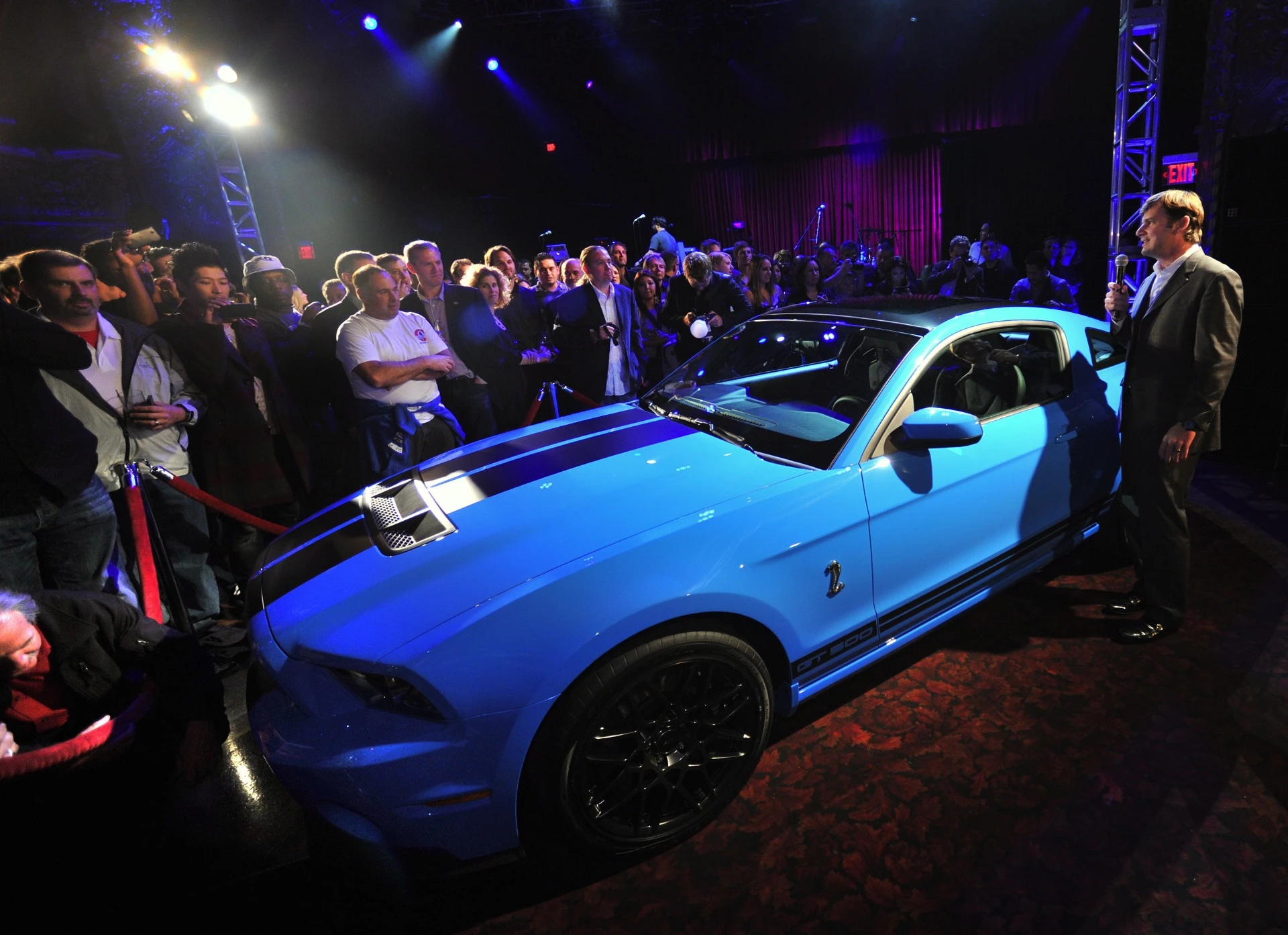 The 2013 Ford Shelby GT500 at the LA Auto Show