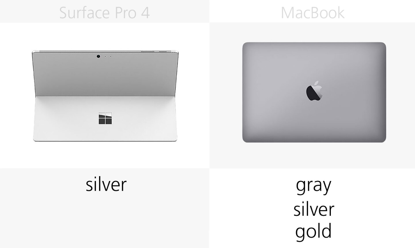 Color options