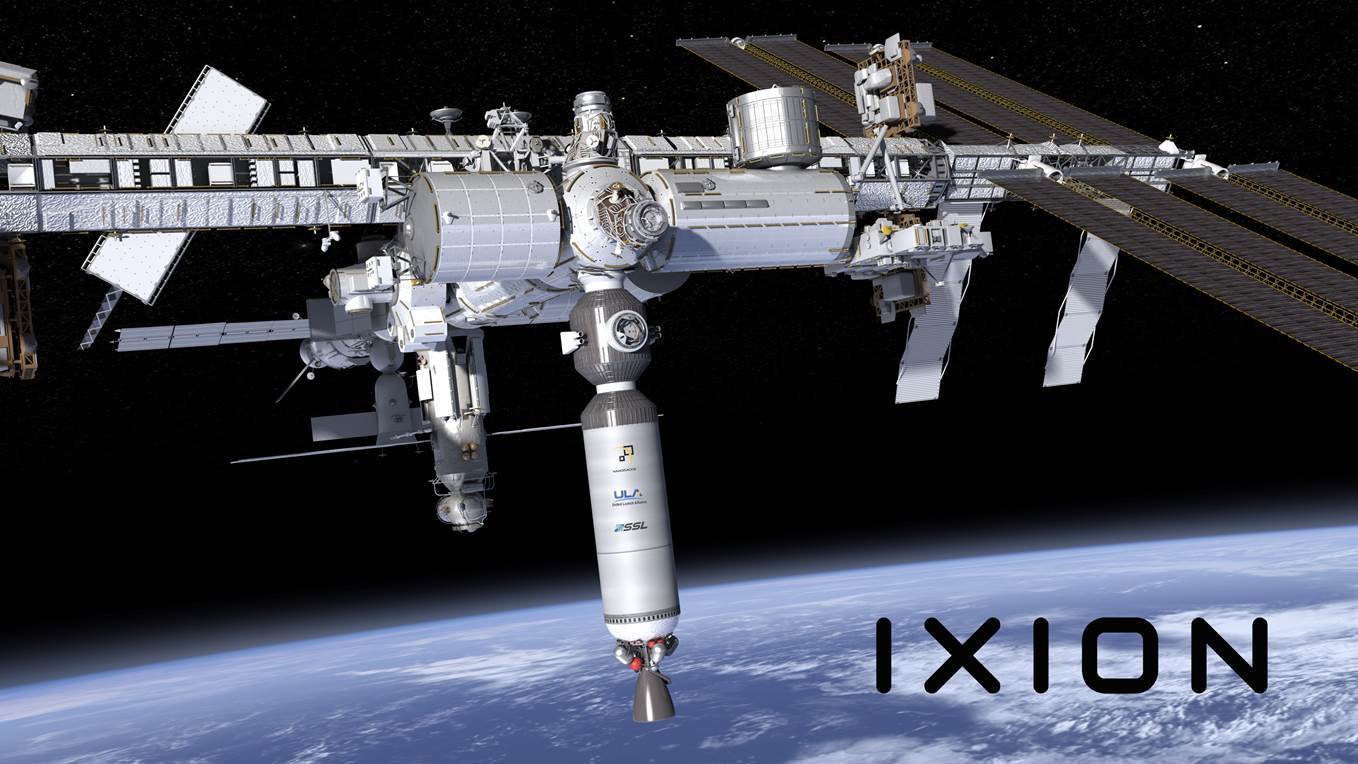Concept image representing the feasibility study that NanoRacks will conduct related to converting a launch vehicle's upper stage into a habitable volume