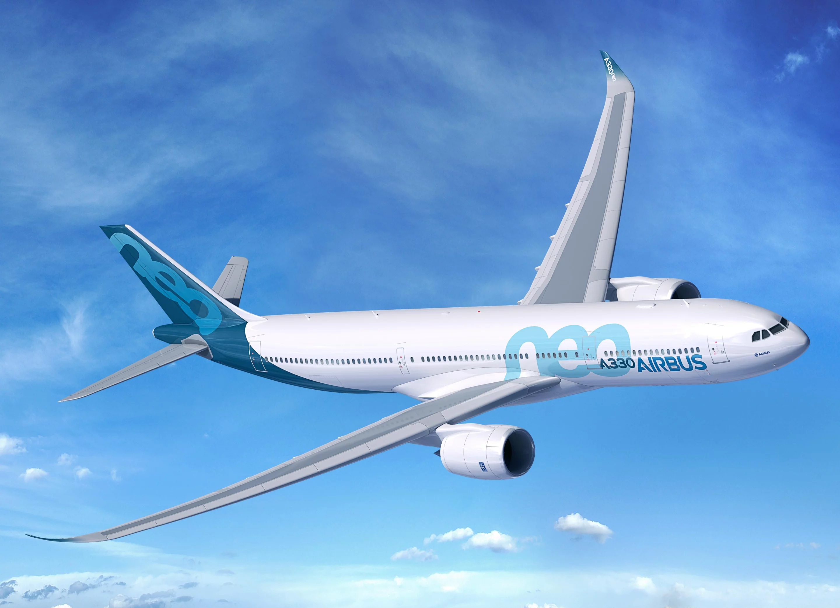 The A330neo has improved aerodynamic features