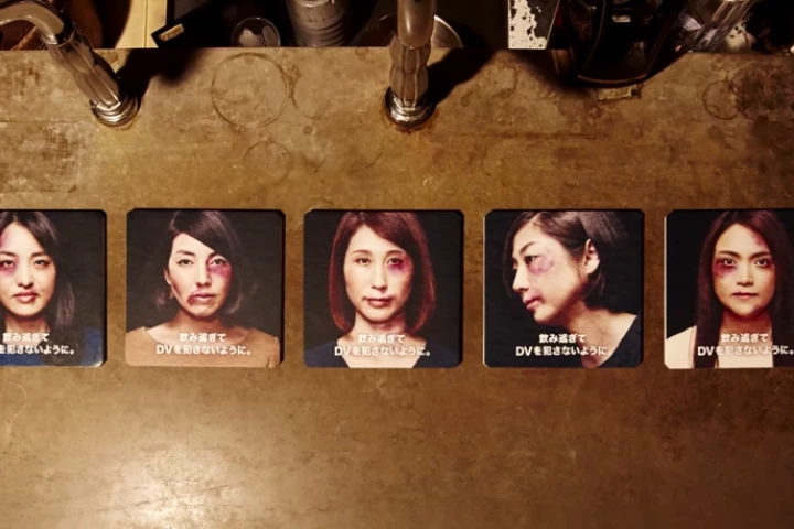 The Violent Coasters are part of a social campaign to promote responsible drinking