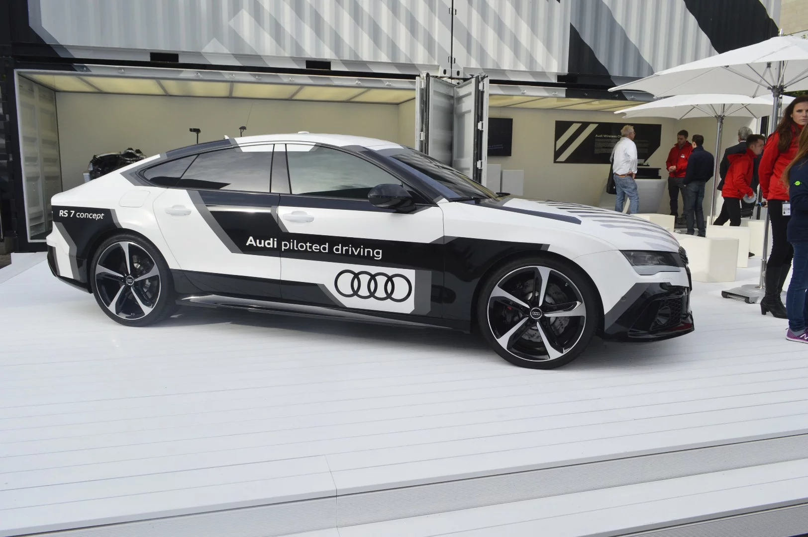 Audi RS 7 Piloted Driving concept