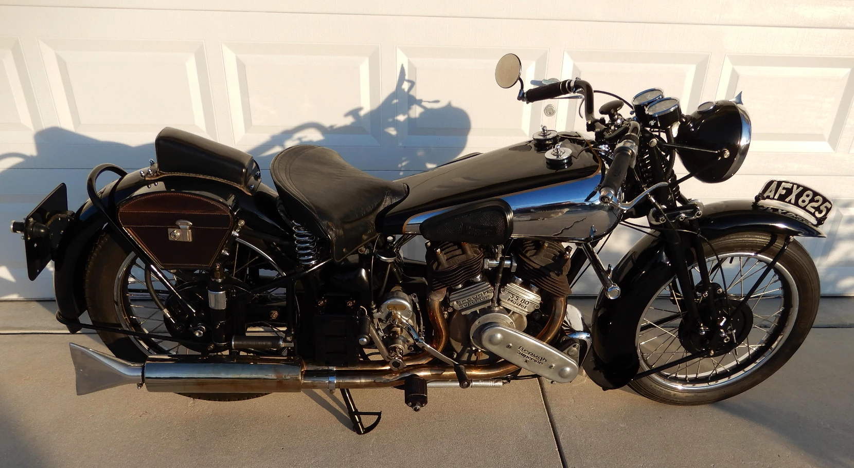 The only Brough Superior of the week sold at Bonhams for $120,500. It was a perfectly maintained SS80 (so named because it was guaranteed to be capable of 80 mph) with a complete history file dating back to its first registration in 1939. One of just 460 made, it sold for $120,500 at Bonhams