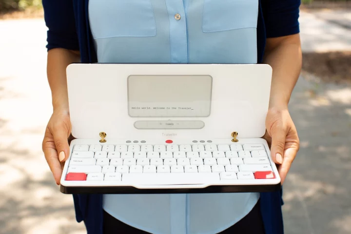 The Freewrite Traveler is designed for nothing other than writing