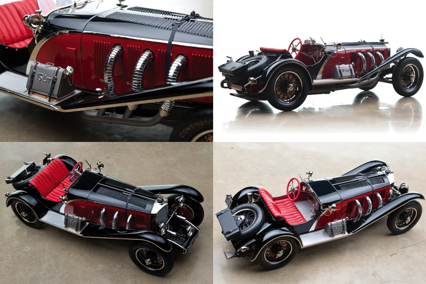 One particularly noteworthy specimens were the three foot long Mercedes-Benz SSK Model which fetched $52,900