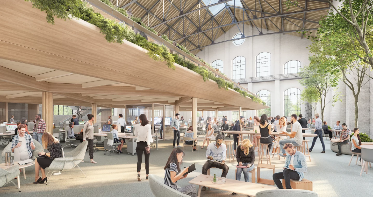 Acciona Ombú will create over 10,000 sq m (roughly 107,000 sq ft) of new office space in the dilapidated old building