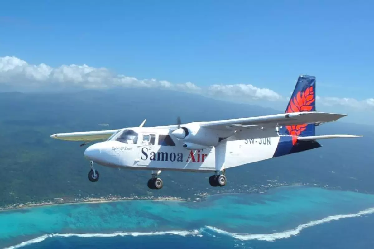 Samoa Air has become the first airline in the world to charge passengers based on weight