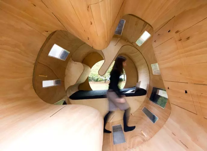 Roll it is definitely an out-of-the-box flexible housing solution (Image: University of Karlsruhe)
