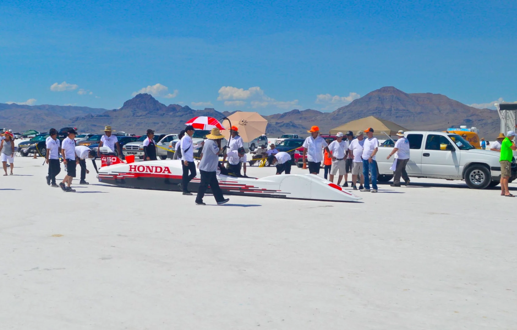 Honda S-Dream streamliner, Speed Week 2016