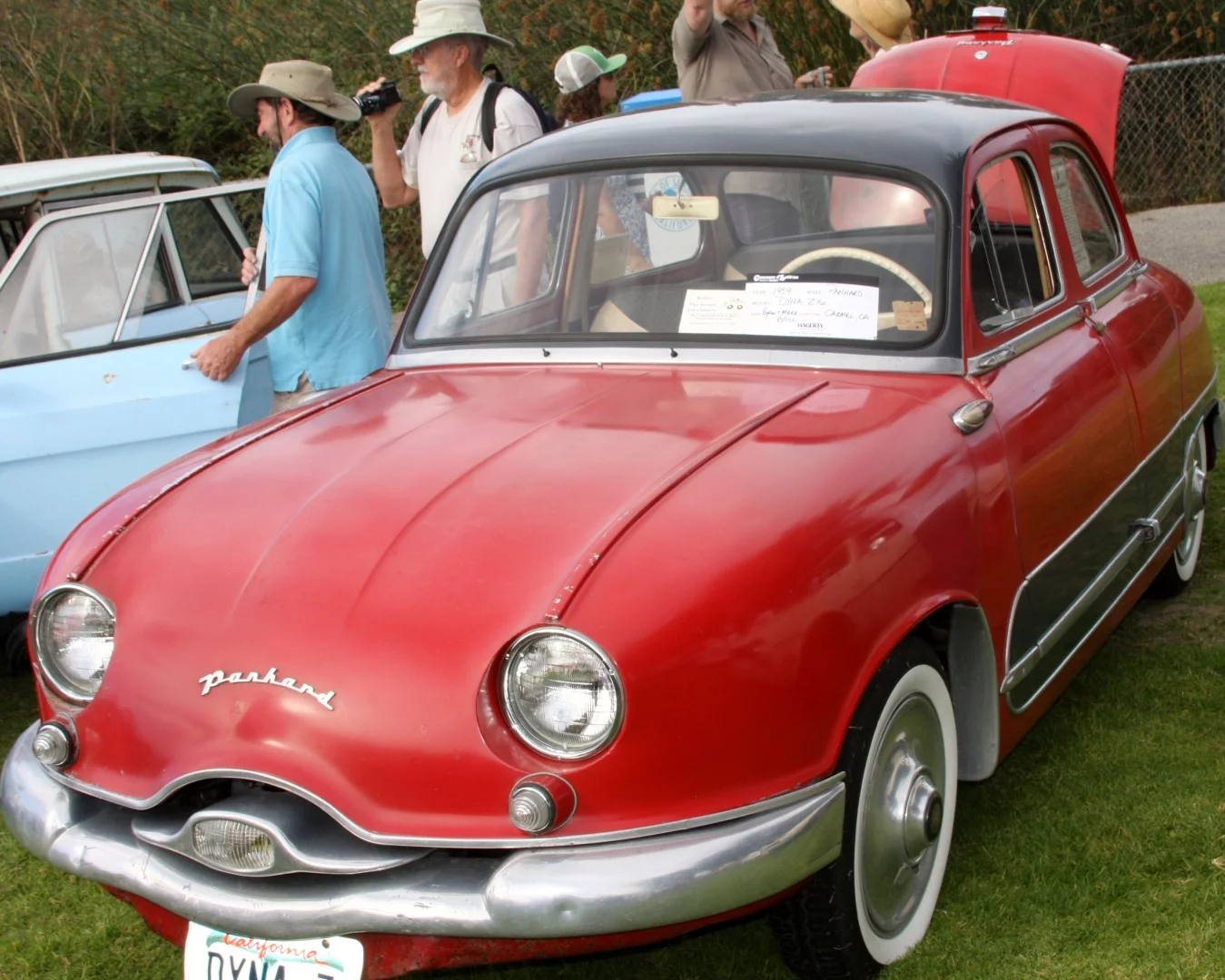 A French Panhard Z-16 at The Concours d'LeMons