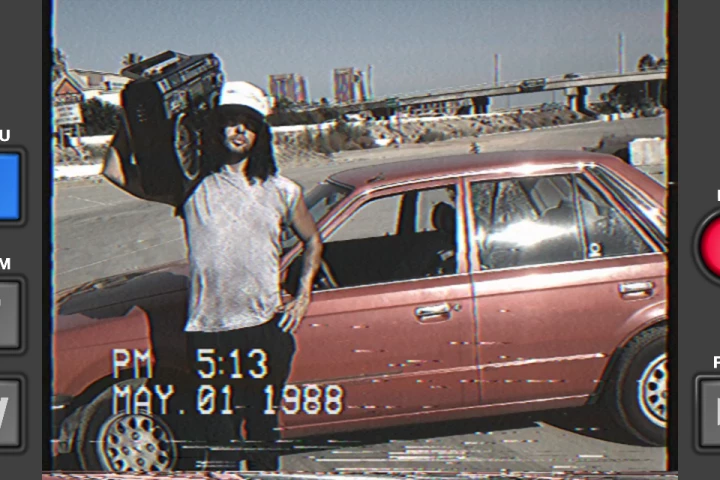 VHS Camcorder for iOS takes video back to the future