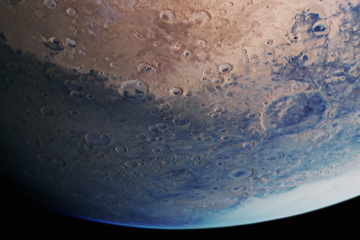 Esa Spacecraft Captures Mosaic Of Mars From Orbit